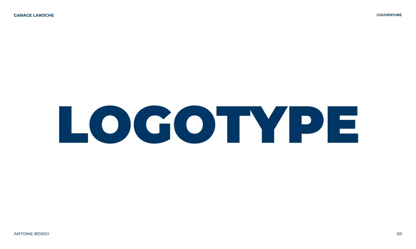 Présentation logotype