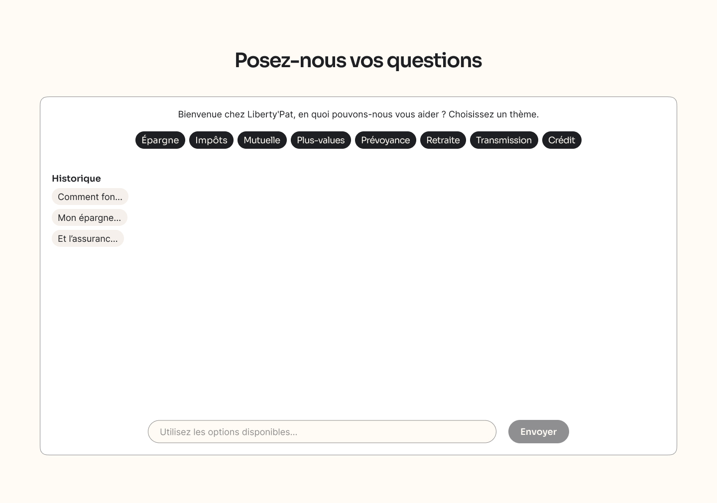 chatbox après